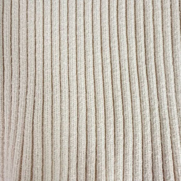 Mable Cropped Ribbed Sweater Size Large Mock Neck - Picture 7 of 9